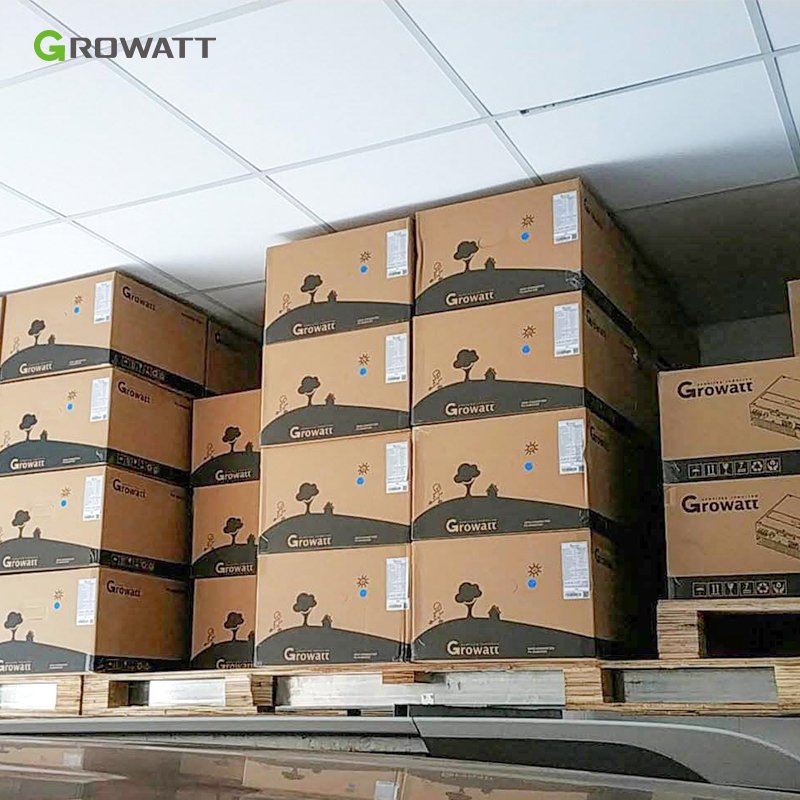 Growatt China Professional Manufacture On Grid High Efficiency Solar Growatt 50KW WiFi Connected Inverter 3 Phase Grid Tie