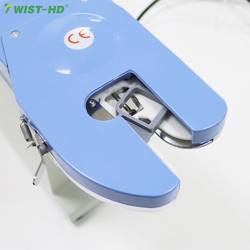 Factory supplier Semi-automatic efficient twist tie machine plastic bag packing machine