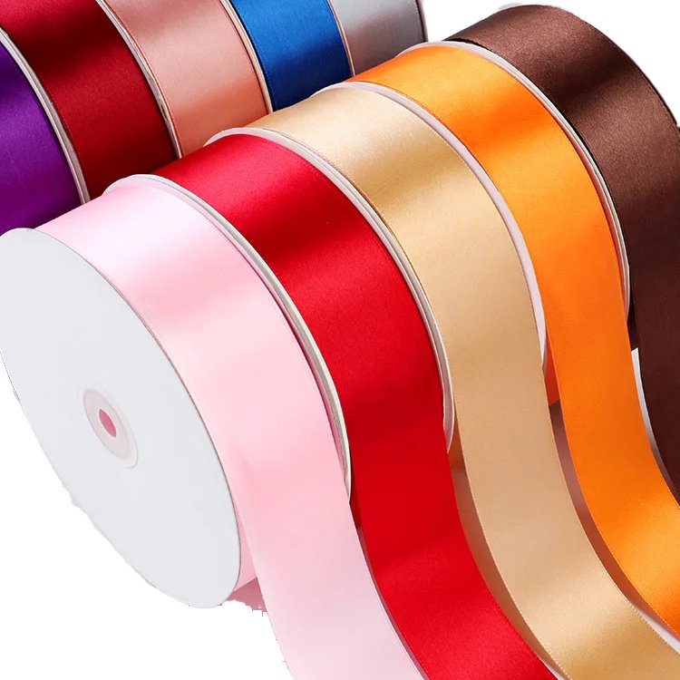 Factory Wholesale 4cm cake ribbon wholesale handmade rose ribbon ribbon bow flowers tie