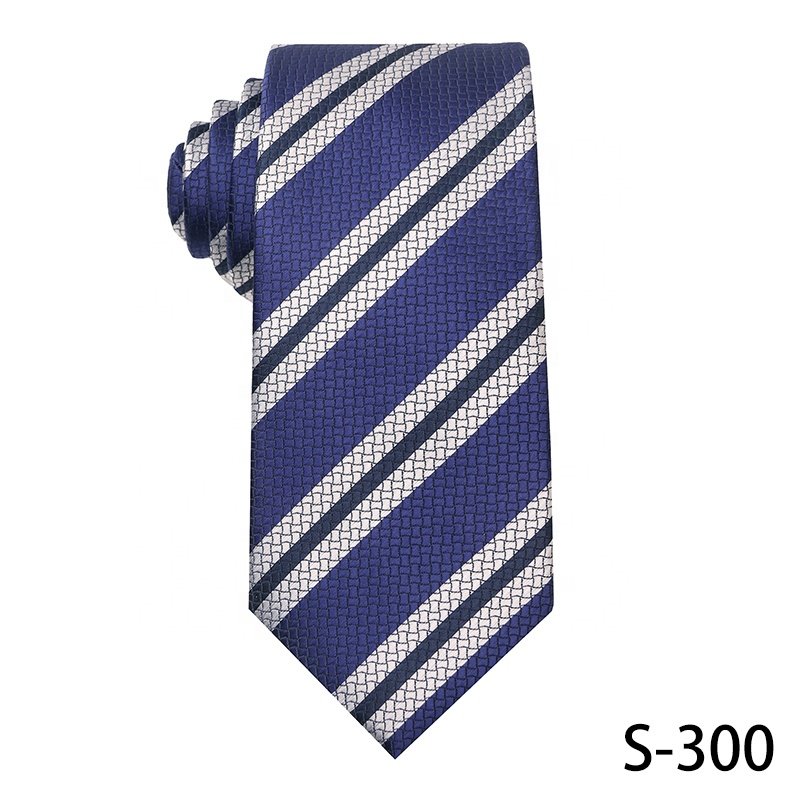 2024 hot sale cheap purple stripe tie colorful fashion design popular knitted plaid tie for man high quality hand made tie