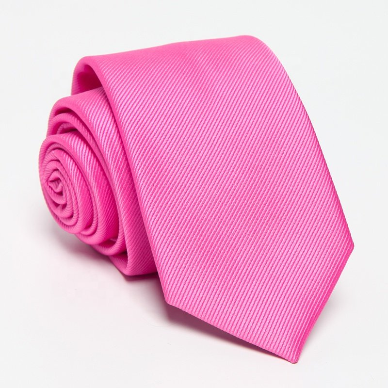 wholesale 6cm high quality mens slim skinny plum neckties solid purple neck tie for men casual