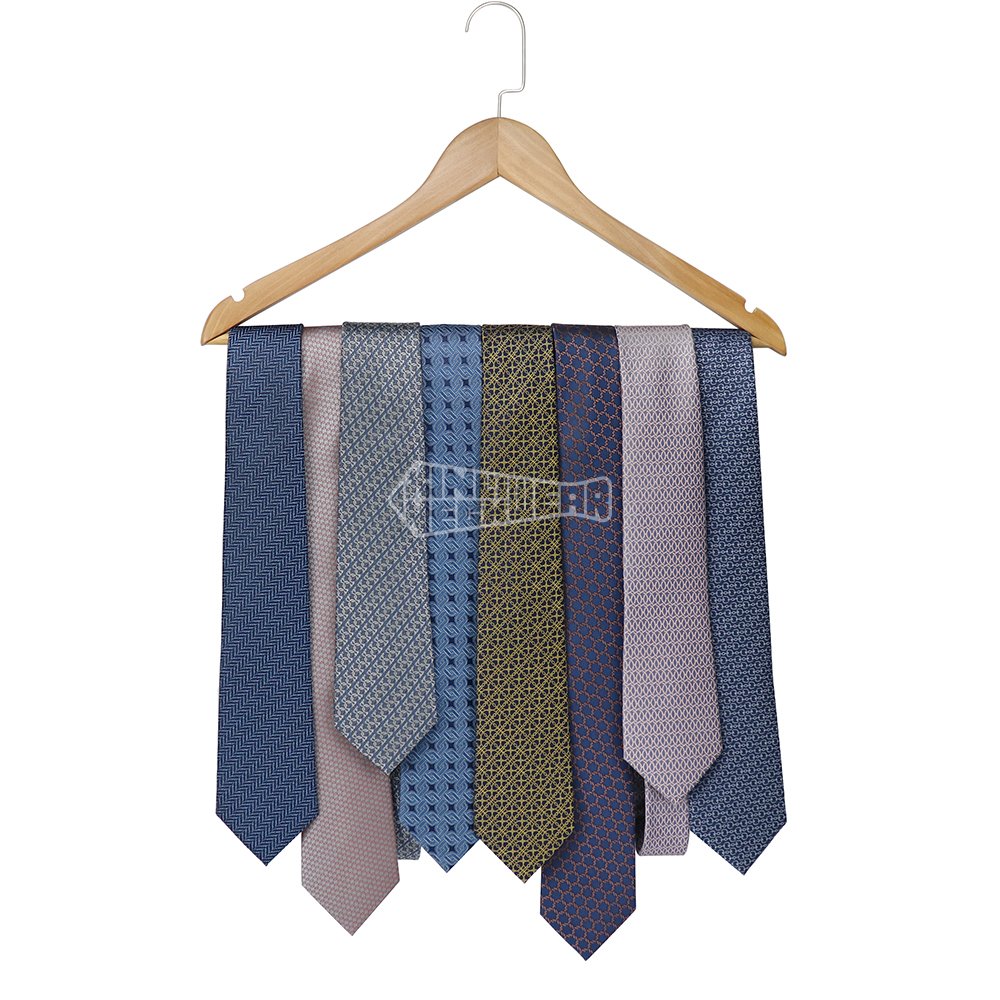 Custom Made Silk Tie Collection Makers Men Plain Gray Blue Ties Solid Mens High End Neckties For Wedding