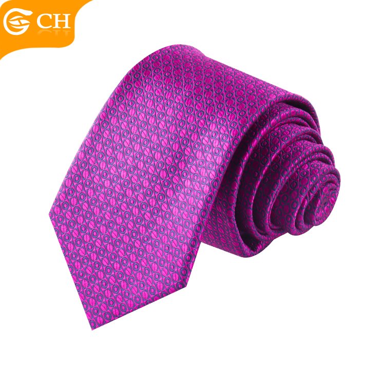 OEM Good Quality Western Designer Chic Blue Purple Red Hombre Necktie Men's Polyester Striped Neck Tie for Wholesale Tie Tie