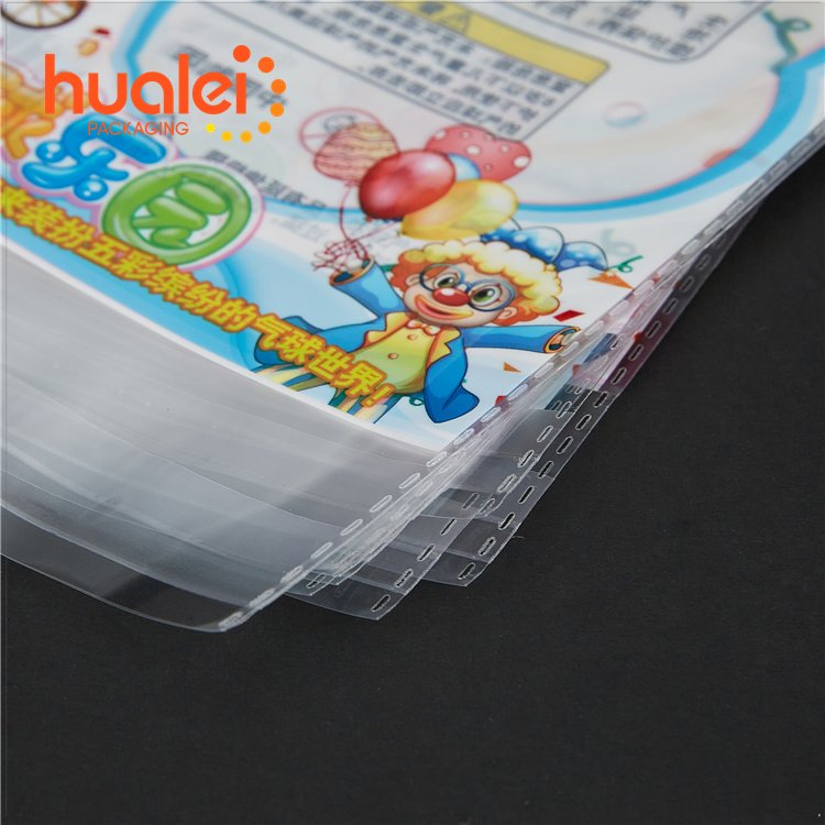 Custom Gravure Printing Wholesale BOPP Opp Header Packaging Bag Color Printed Holiday Gift Balloons Packaging Bag With Logo