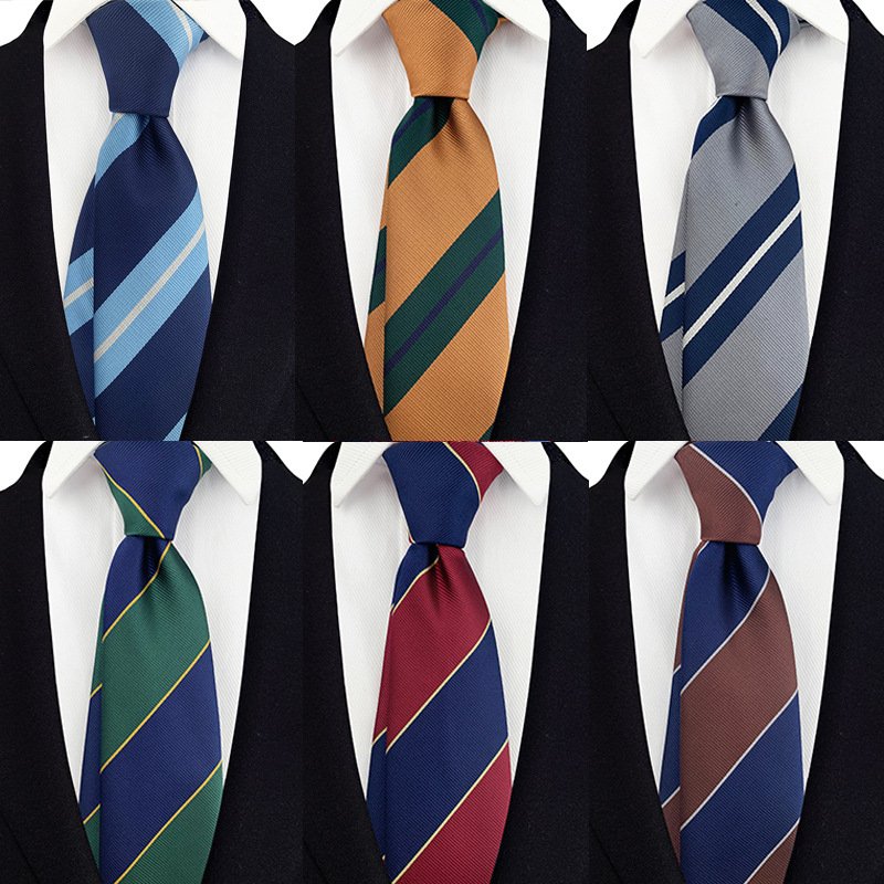 Wedding Accessories Blue Man Dot Fit Group Party Office Fashion Wholesale Woven 8 cm Silk Necktie