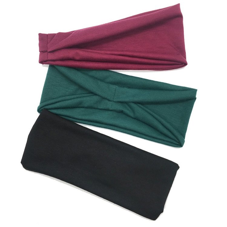 Tie Cycling Yoga Sweatband Workout For Workout Men and Women Yoga Hair Safety Bands Head Sweat Bands Sports Headband