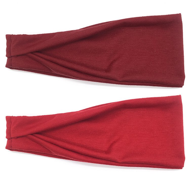 Tie Cycling Yoga Sweatband Workout For Workout Men and Women Yoga Hair Safety Bands Head Sweat Bands Sports Headband