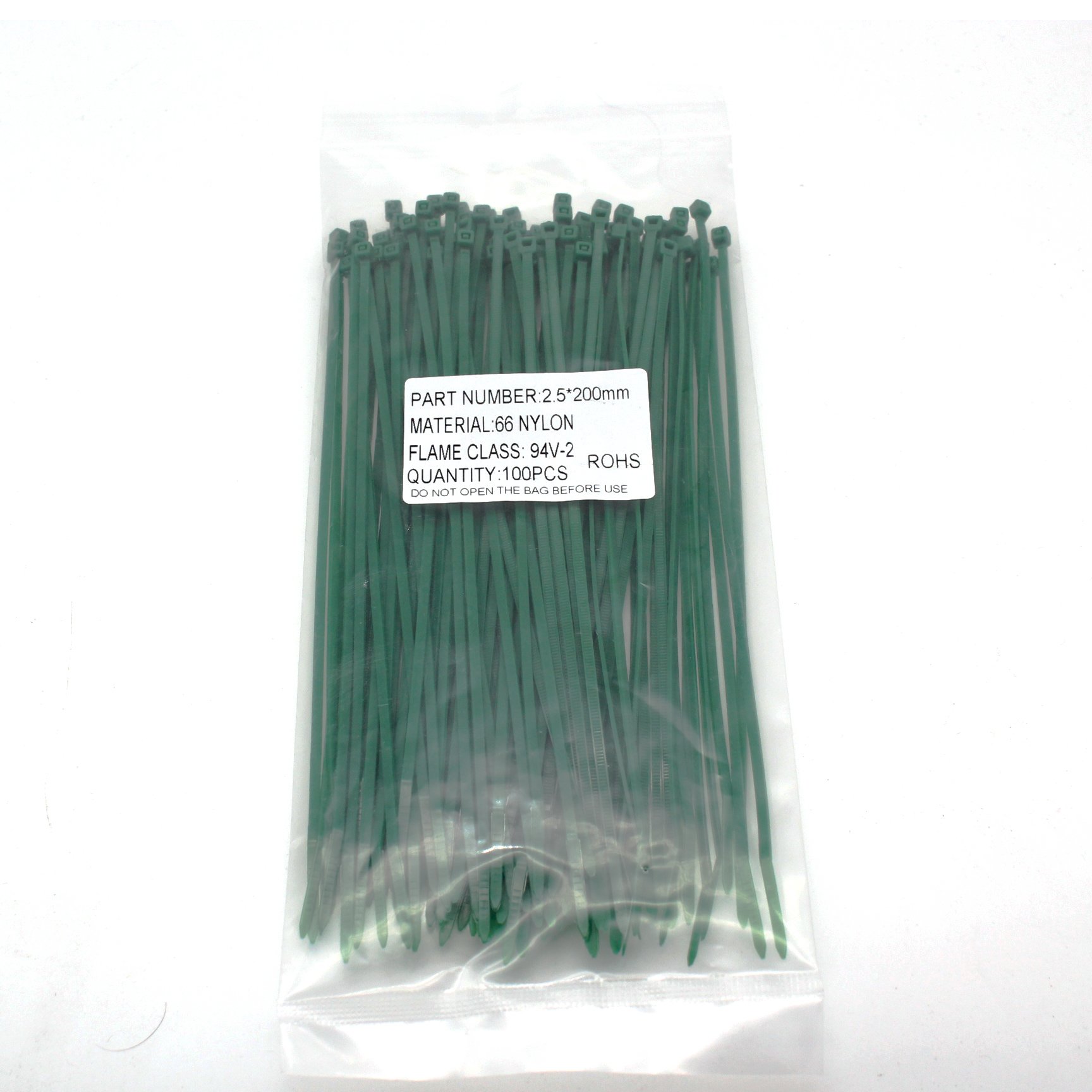 Gpower high quality 3.6*200mm wholesale factory direct selling self-locking nylon cable tie with customizable label
