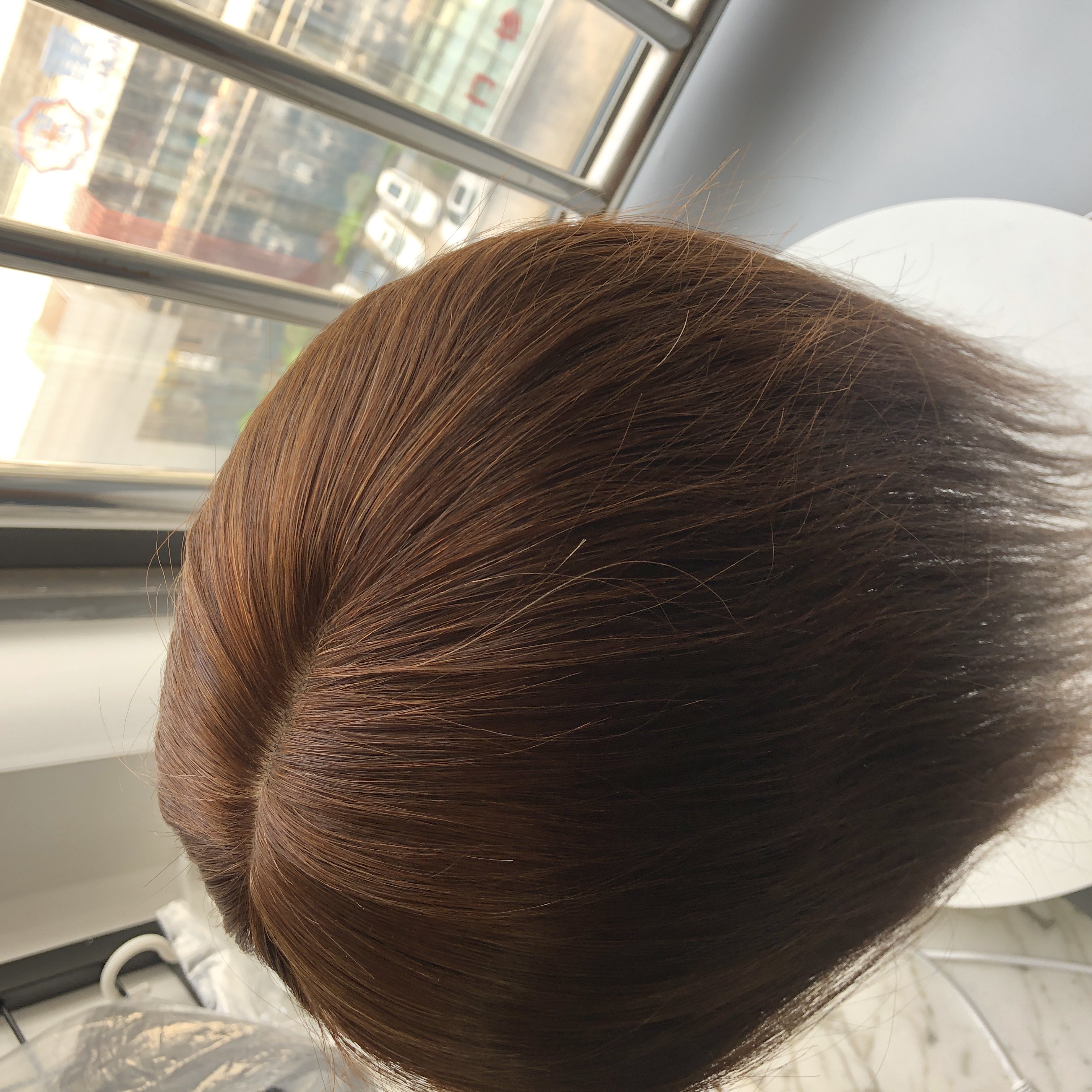 LONGFOR Silk Wefted Topper Clip Hair Toupee Human Hair For Women Hair Extensions