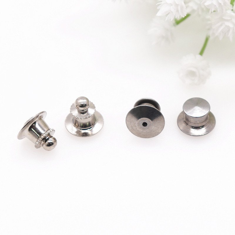 Wholesale Enamel Pin Clasp Deluxe Clutch Tie Tack Clutch Spring Clutch For Badge