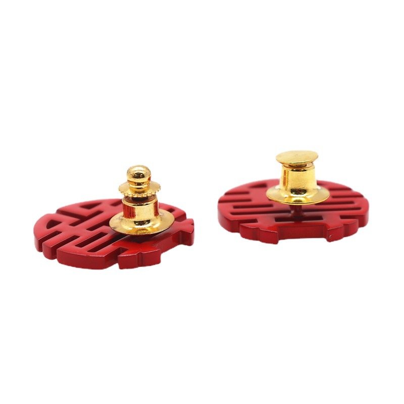 Wholesale Enamel Pin Clasp Deluxe Clutch Tie Tack Clutch Spring Clutch For Badge