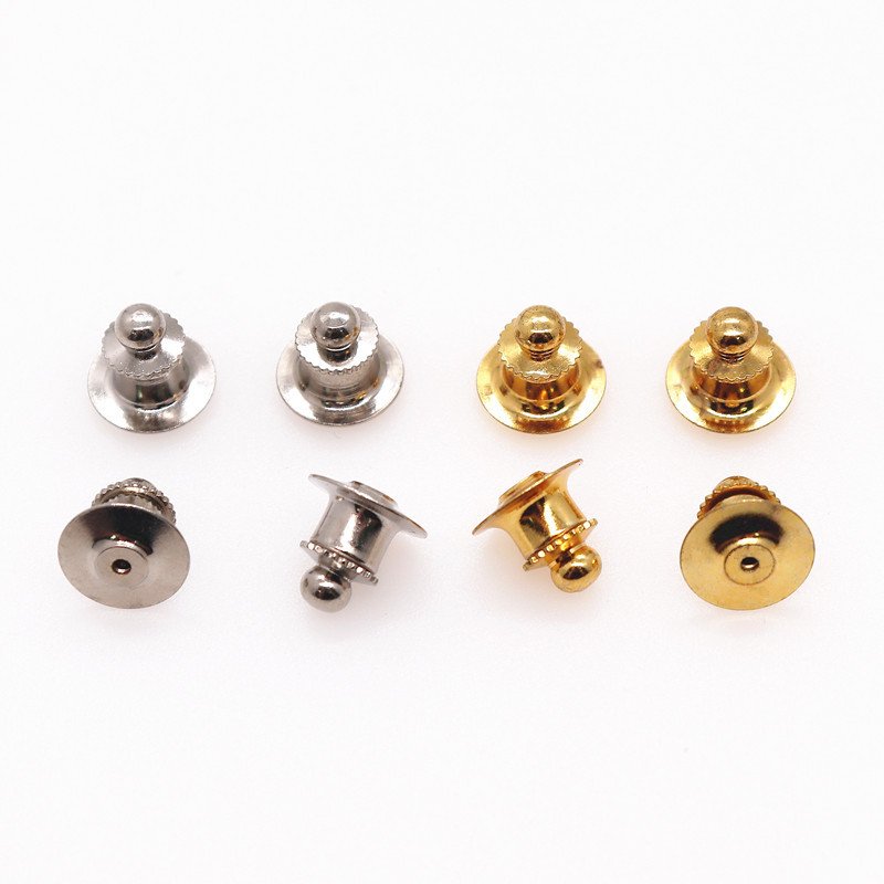 Wholesale Enamel Pin Clasp Deluxe Clutch Tie Tack Clutch Spring Clutch For Badge