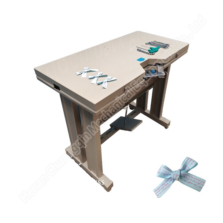 Multifunctional Tie Satin Weaving Automatic Bowknot Simply Operation Ribbon Bow Making Machine