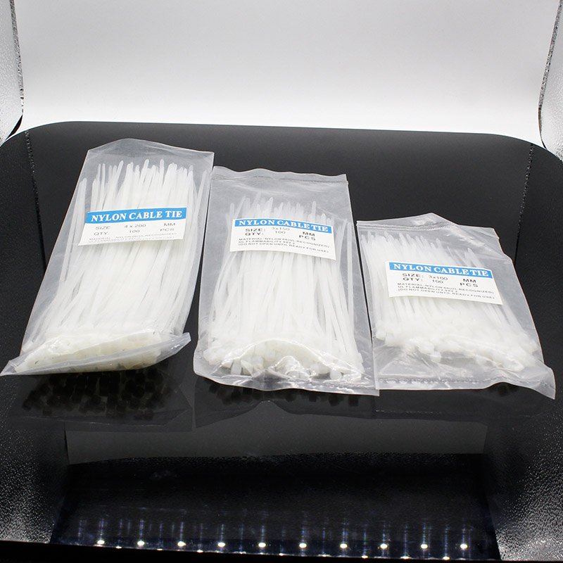 Yitkor Nylon Cable Self-locking Plastic Wire Zip Ties Set Industrial Supply Fasteners & Hardware Cable