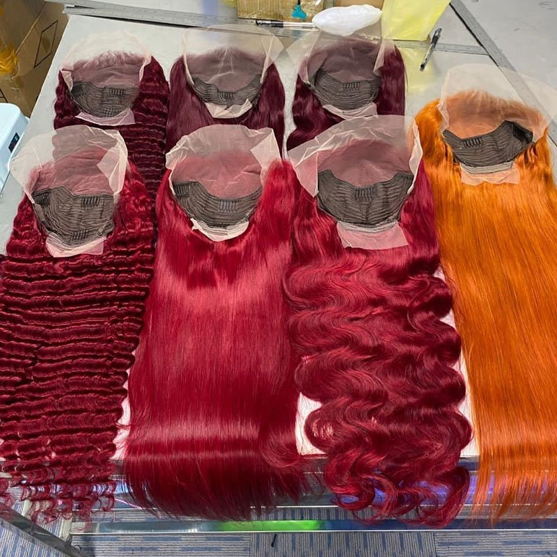 250% Density Glueless Curly Indian Human Hair Wigs Cuticle Aligned Hair HD Lace Front Wig 13x4 Transparent Full Lace Frontal Wig