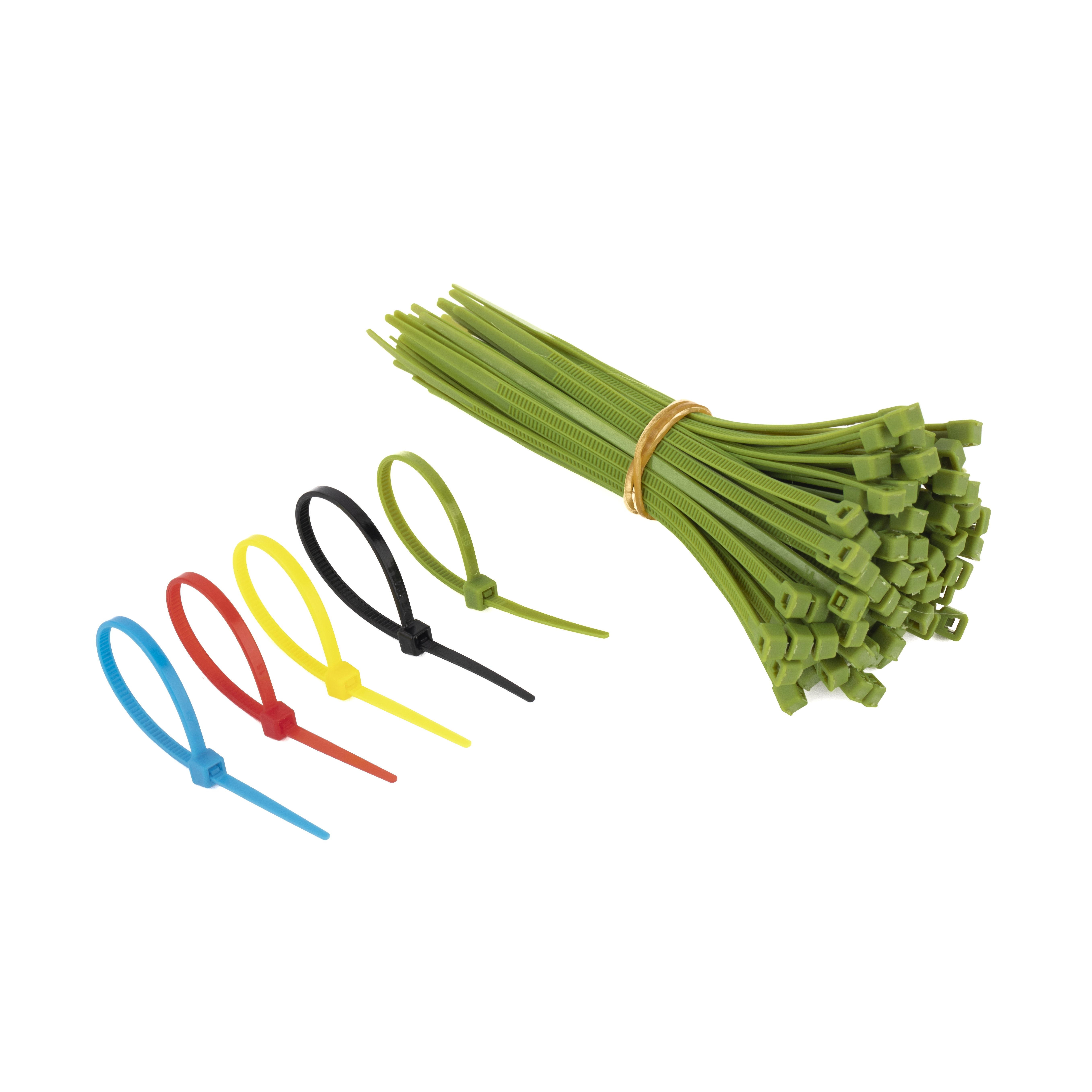 HAITAI PA66 cable tie with excellent thermal resistance for use in high heat environments ensuring secure cable bundling in Braz