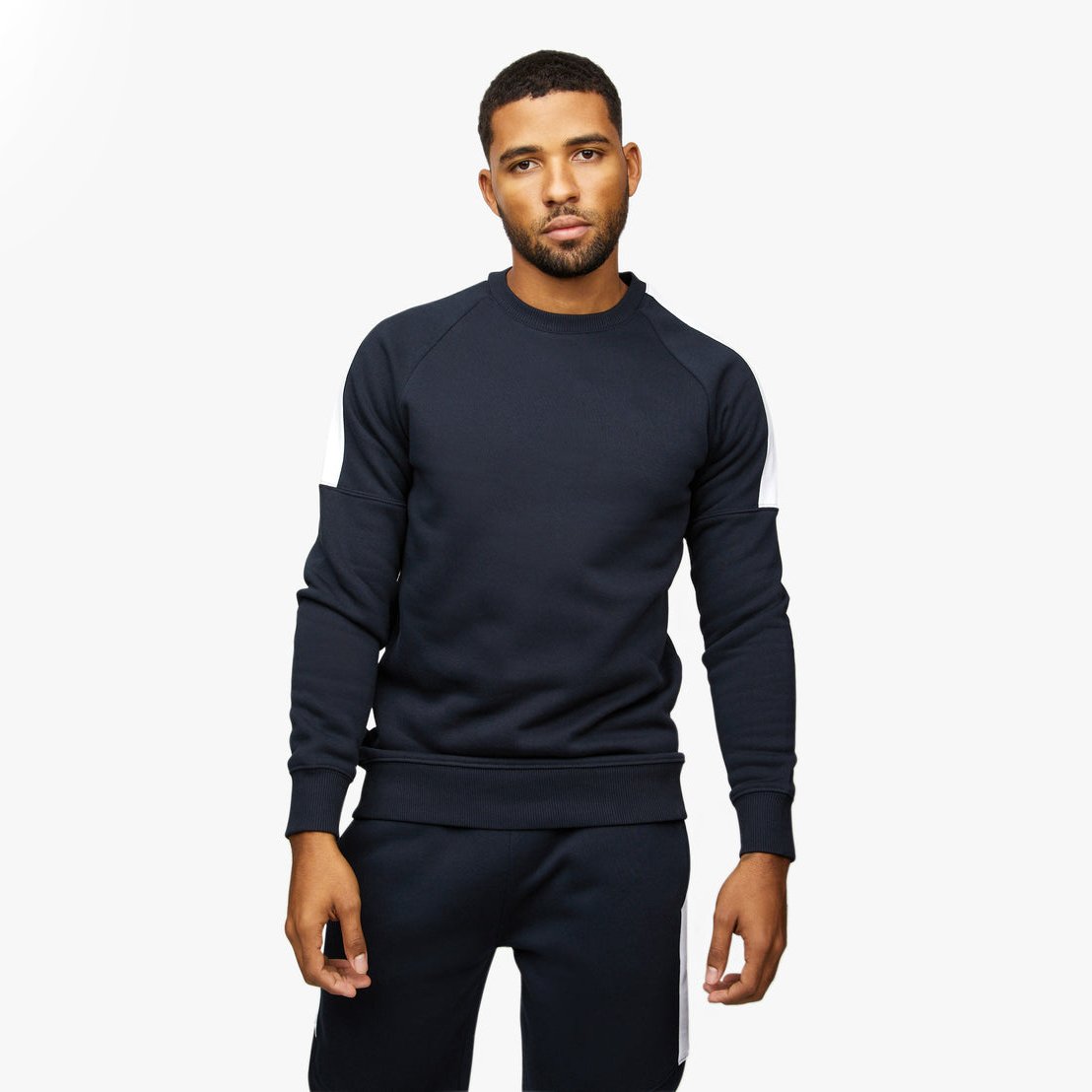 2024 New Design Unisex 6XL Crew Neck French Terry Sweatshirt Custom Wholesale Embroidered Logo Winter Usage