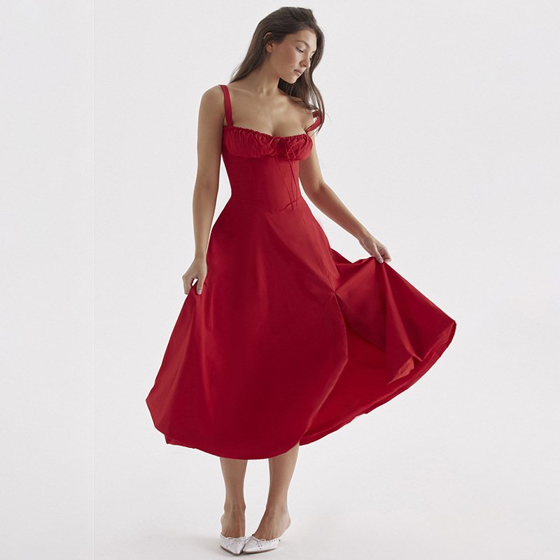 Spaghetti Straps Backless Bodycon Maxi Dress Ladies Club Party Adjustable Dress Vintage Party Sexy Dress Bandage Women 2590