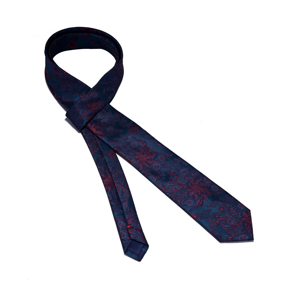 YiLi Custom Men's 1200s Microfiber Designer Neckwear Necktie Classic Type Jacquard Polyester Suit Floral Neck ties