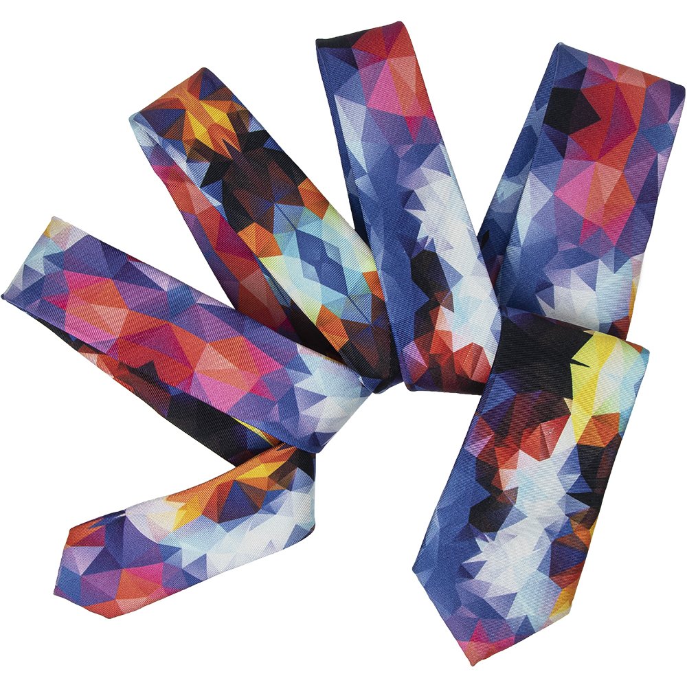 Custom Made by Necktie Manufacturer Polyester Woven Tie with Silk Print Ties Customizable Product Category corbatas