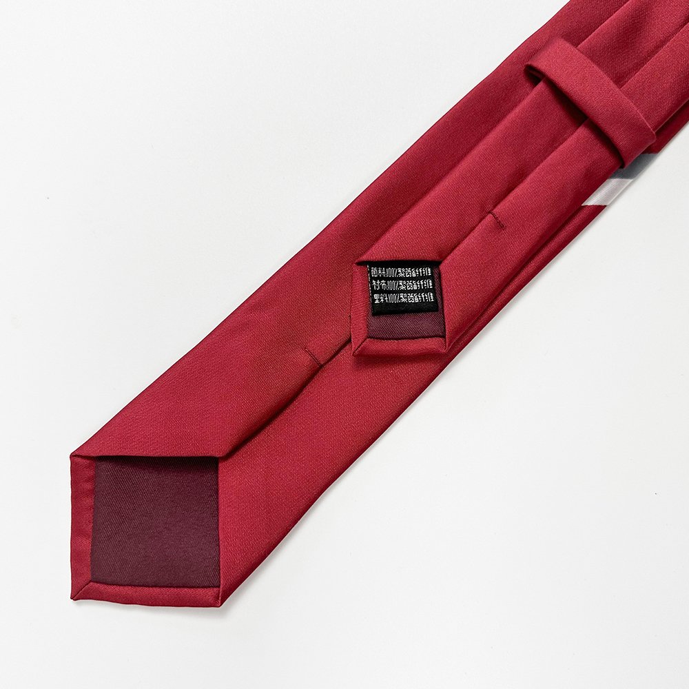 Custom Logo and Color Pre-tied Adjustable Strap Boys Neck Ties Accessories Polyester Neck Ties for School Uniform