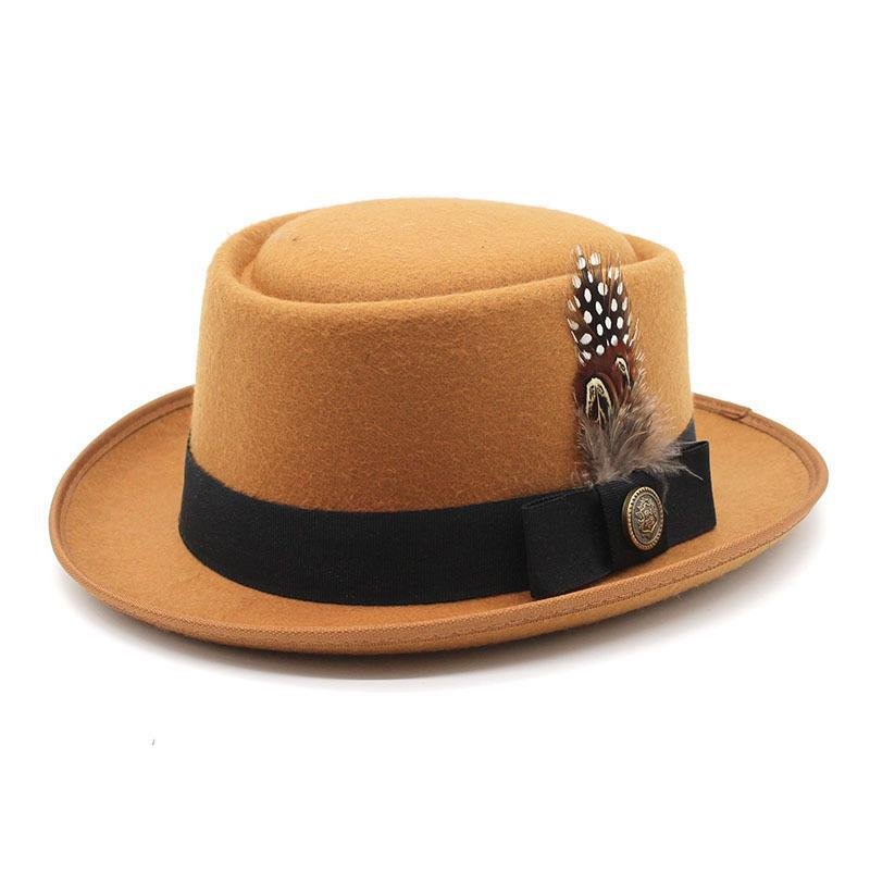 Attention to Detail Blank Leather Flat Top Tie-Dye Leather Emboss Bucket Hat Sun Hat Nfl Bucket Hats
