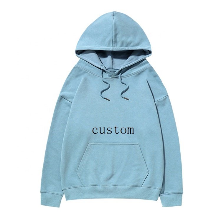 French Terry Embroidery Custom Hoodie custom plus size women's hoodies & sweatshirts performance embossed hoodies
