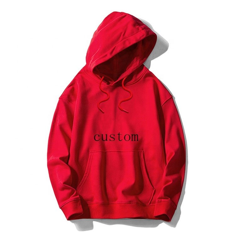 French Terry Embroidery Custom Hoodie custom plus size women's hoodies & sweatshirts performance embossed hoodies