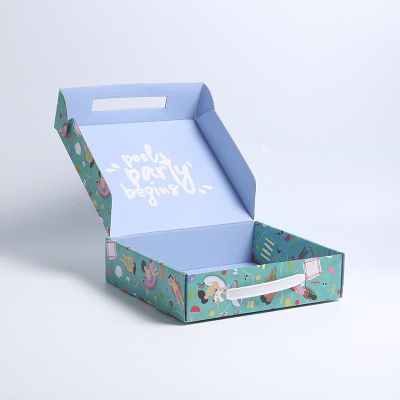 Airplane Carton Corrugated Box Color Cardboard Shipping Packaging Delivery Custom Logo Packaging Mailing Box