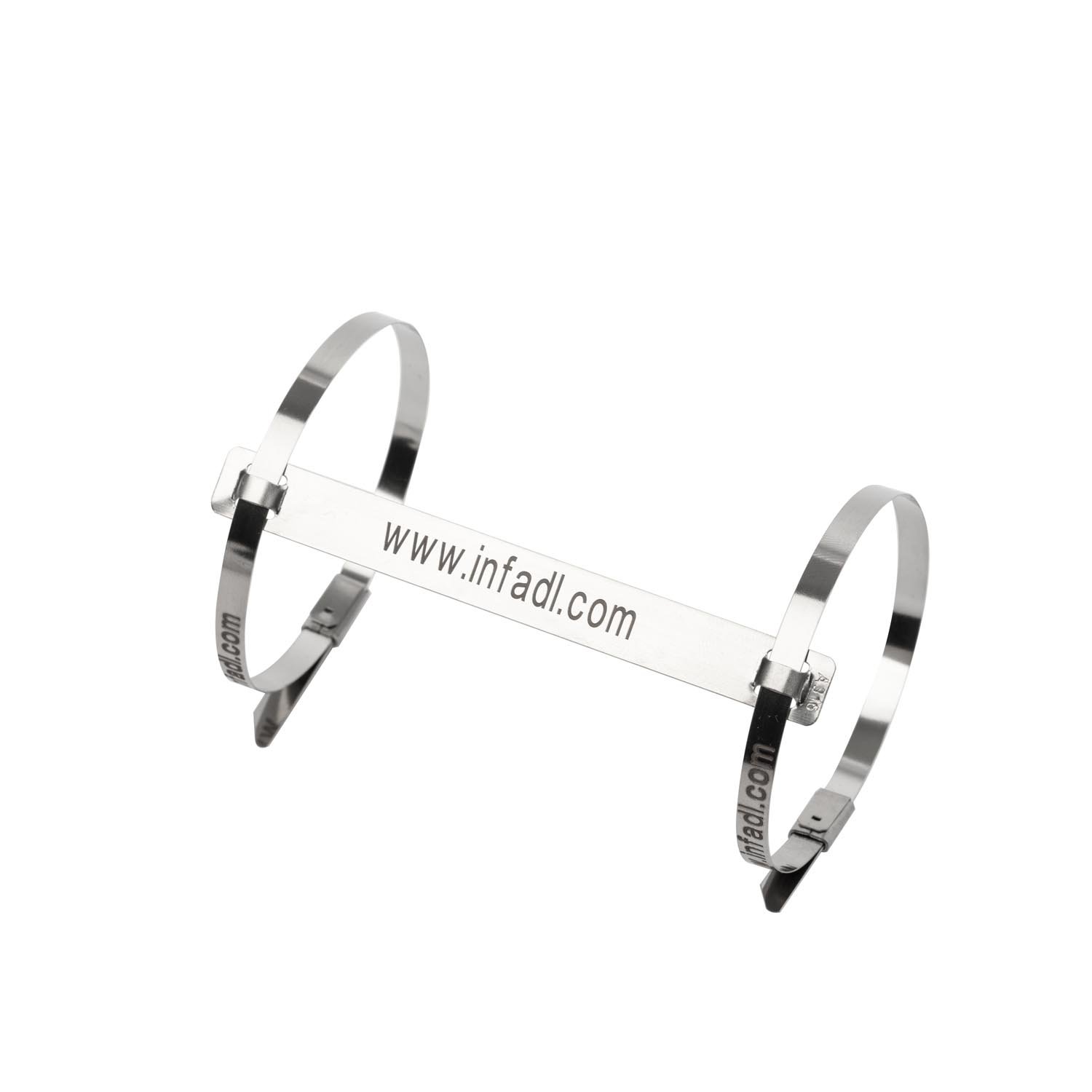 Stainless Steel 304 And 316 Material 19x89x0.4mm Tags Can Be Customized
