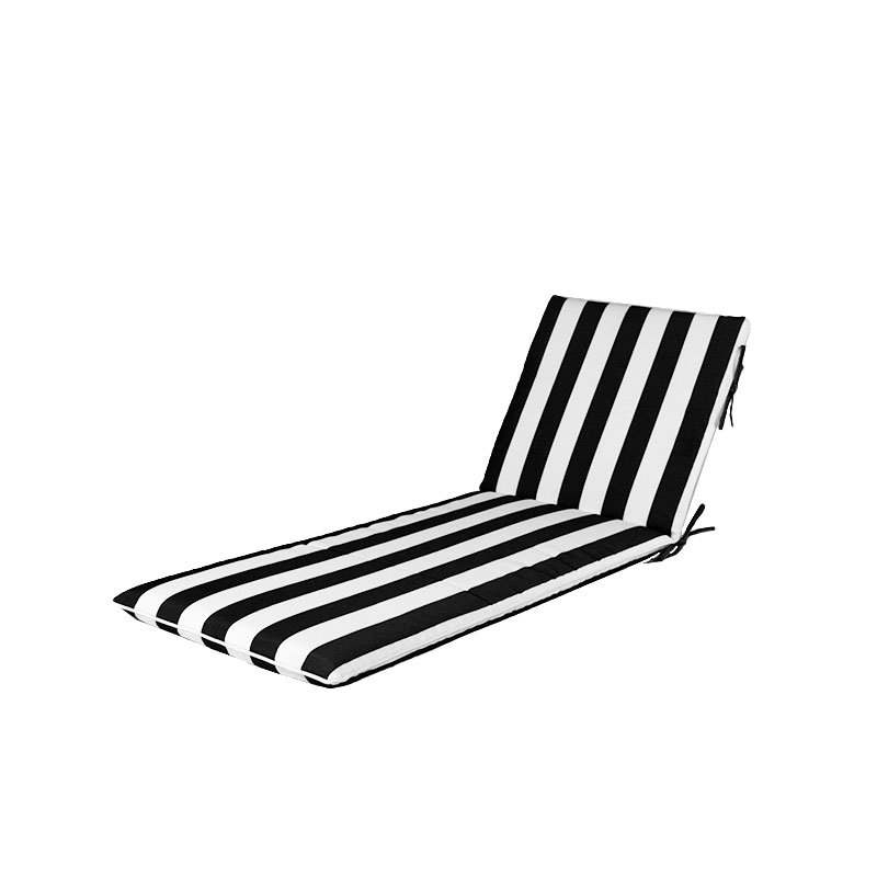 Sun Lounger Chair Cushions Customizable Size Mattress with Tie for Garden Sofa