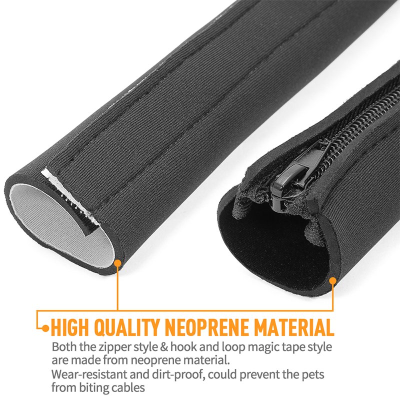 Desk Collection Elastic Clothes Management Sleeve Closure Hot-sale Hook And Loop Wrap Cable Tie For Wiring Accessories
