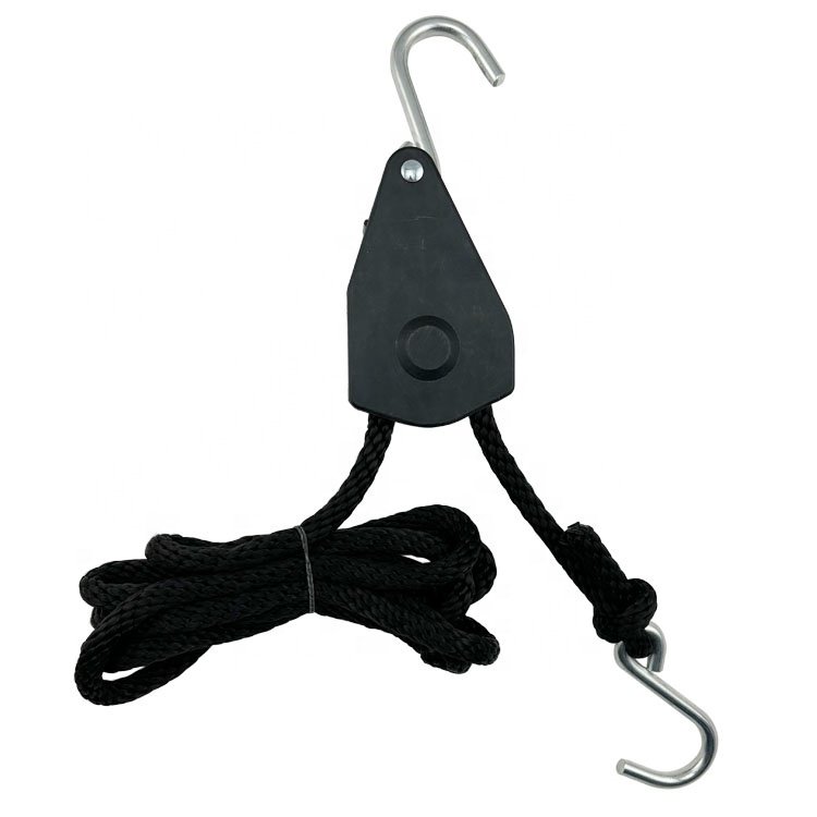 1/2" 500lbs Rope Ratchet Tie Down,Rope Ratchet Tie Down Straps with S Hook Polybag or Blister Package CN;ZHE