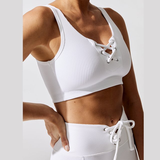 SHH Customized Modern Style Ultra-soft Active workout women crop tops jumping or exercising Medium Support Seamless Sports Bra