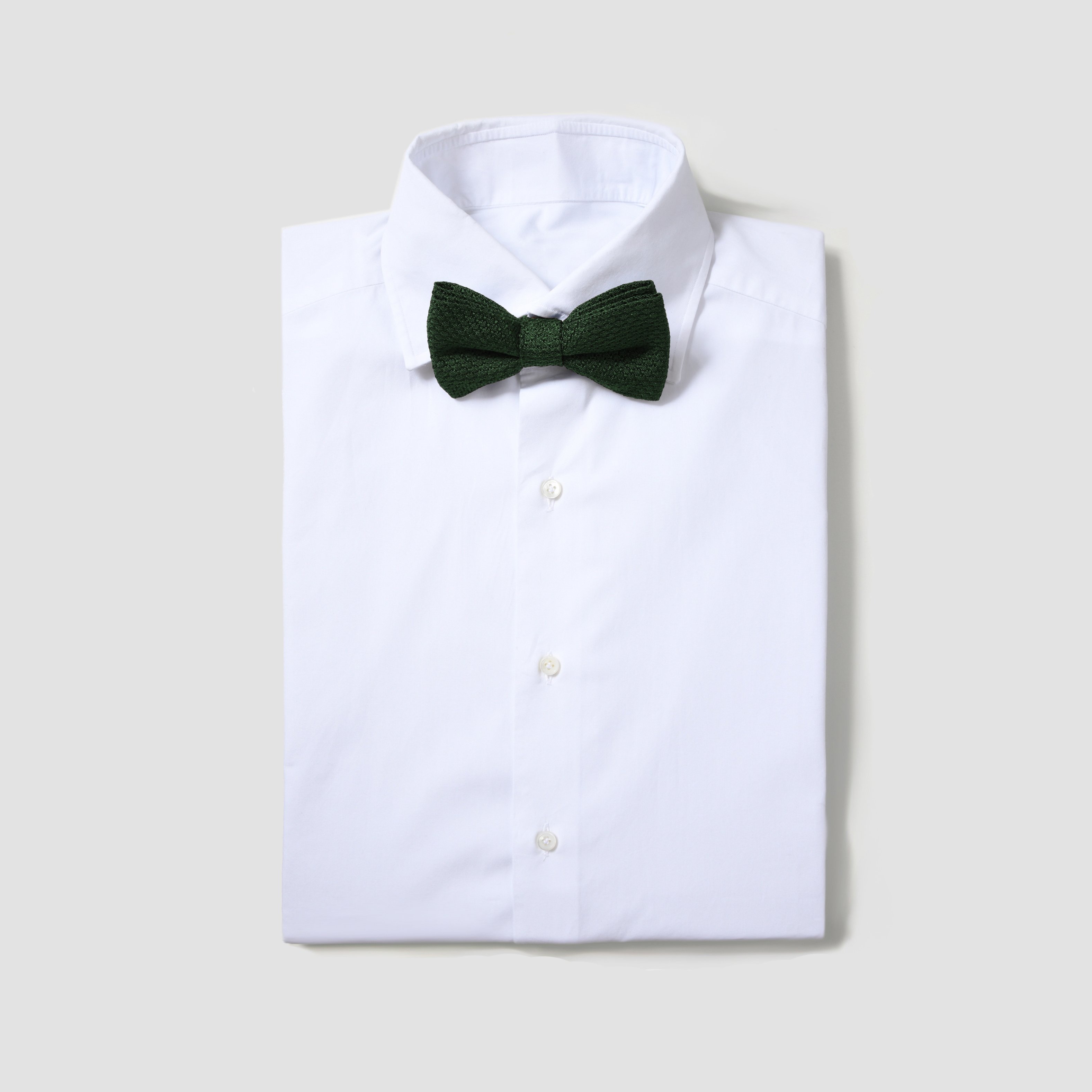 Luxurious Italian Bow Tie in Vibrant Color - Finely Woven 100% Silk - Handcrafted Hem, Customized to Your Style