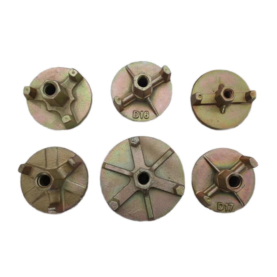 Zeemo Modern Design Square Gasket Wing Nut Construction Accessories Tie Rod Wall Stainless Steel Galvanized Steel Plate