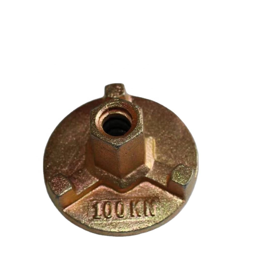 Zeemo Modern Design Square Gasket Wing Nut Construction Accessories Tie Rod Wall Stainless Steel Galvanized Steel Plate