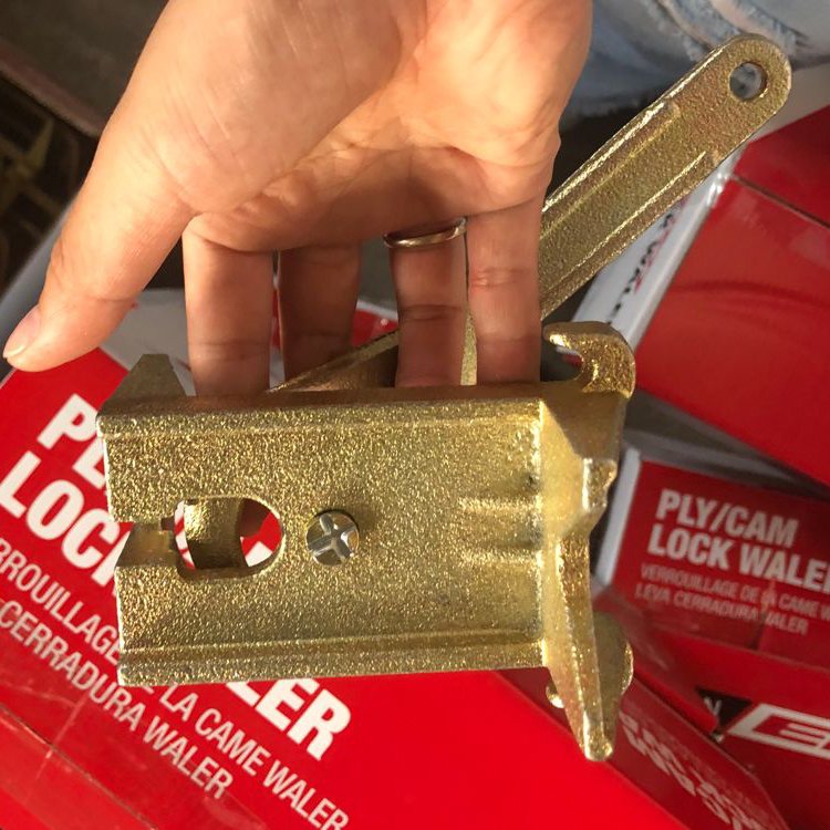 Building moulding Fix Ply lock Waler Bracket/cam