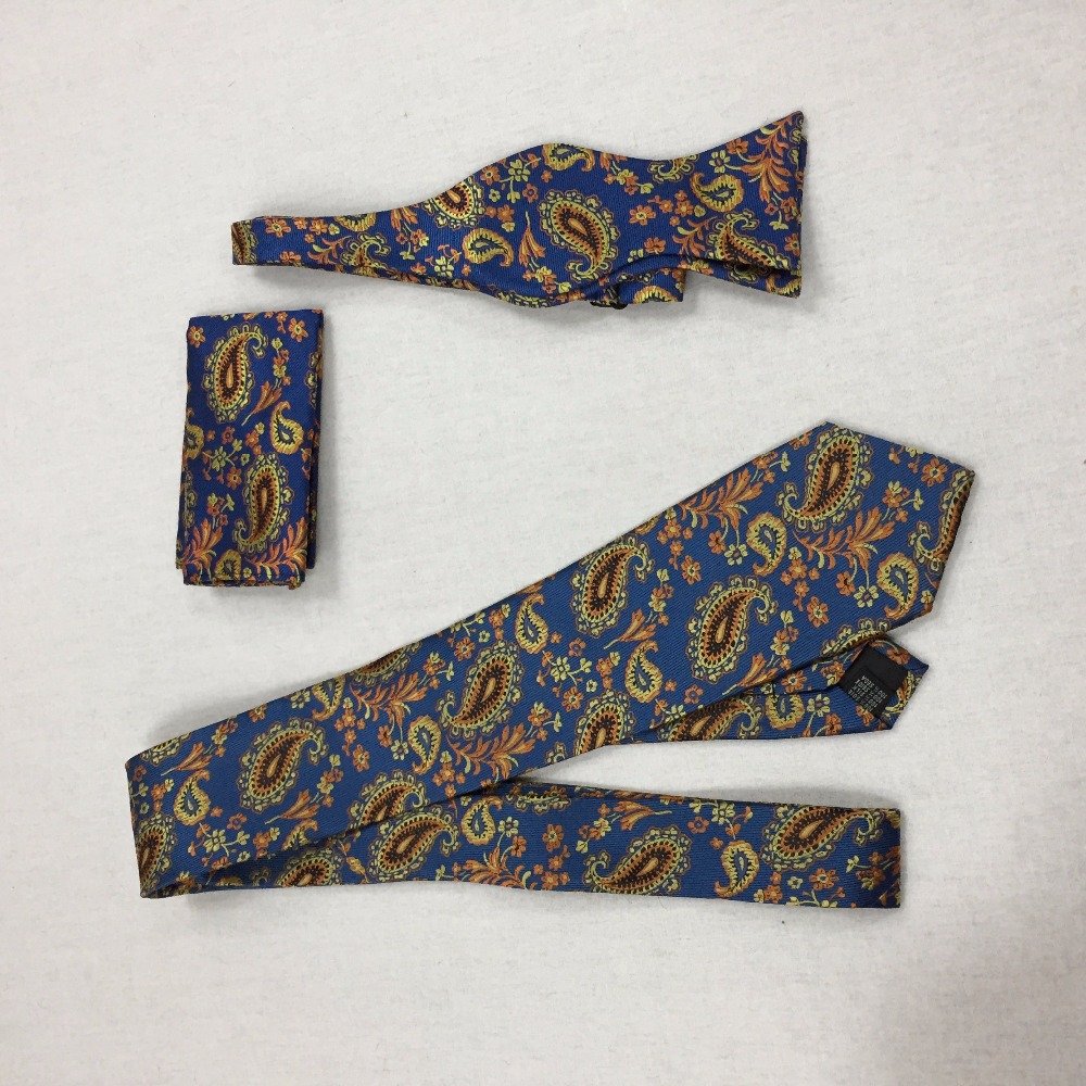 Wholesale Custom Digital Print 100%Silk Twill Fabric Tie for Men