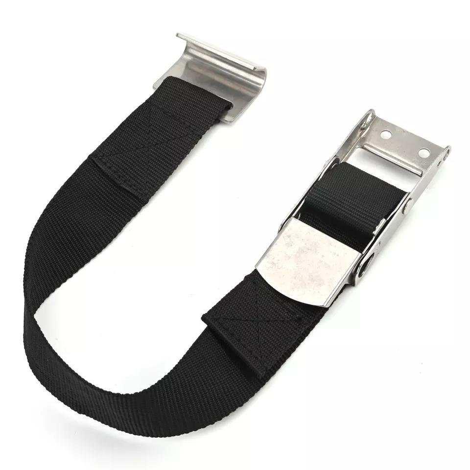 High Quality Stainless Steel Over Center Cam Buckle Straps Ratchet Tie Down WIth Flat Hook