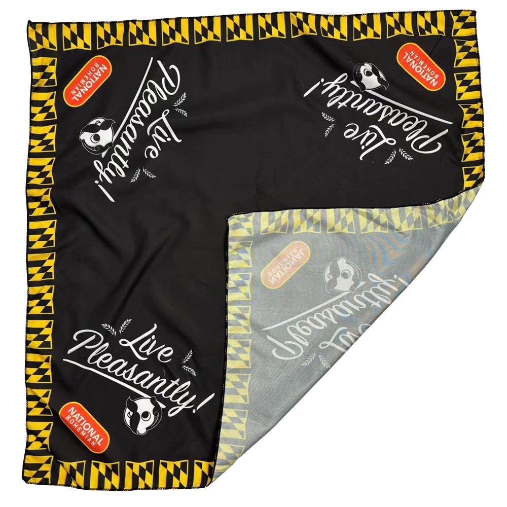 Wholesale Custom Logo Colourful Cotton Sports Square Headwear Scarf Classic Paisley Multi-Functional Bandana