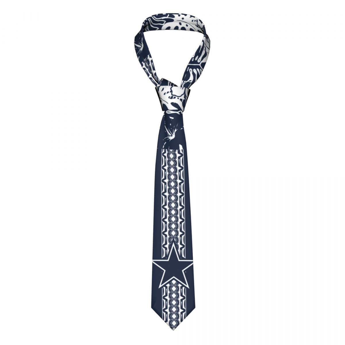custom Polynesian soft and comfortable Silk Tie and Handkerchief Skinny Tie Men Neck Tie Set Gift Customized Silkscreen Style