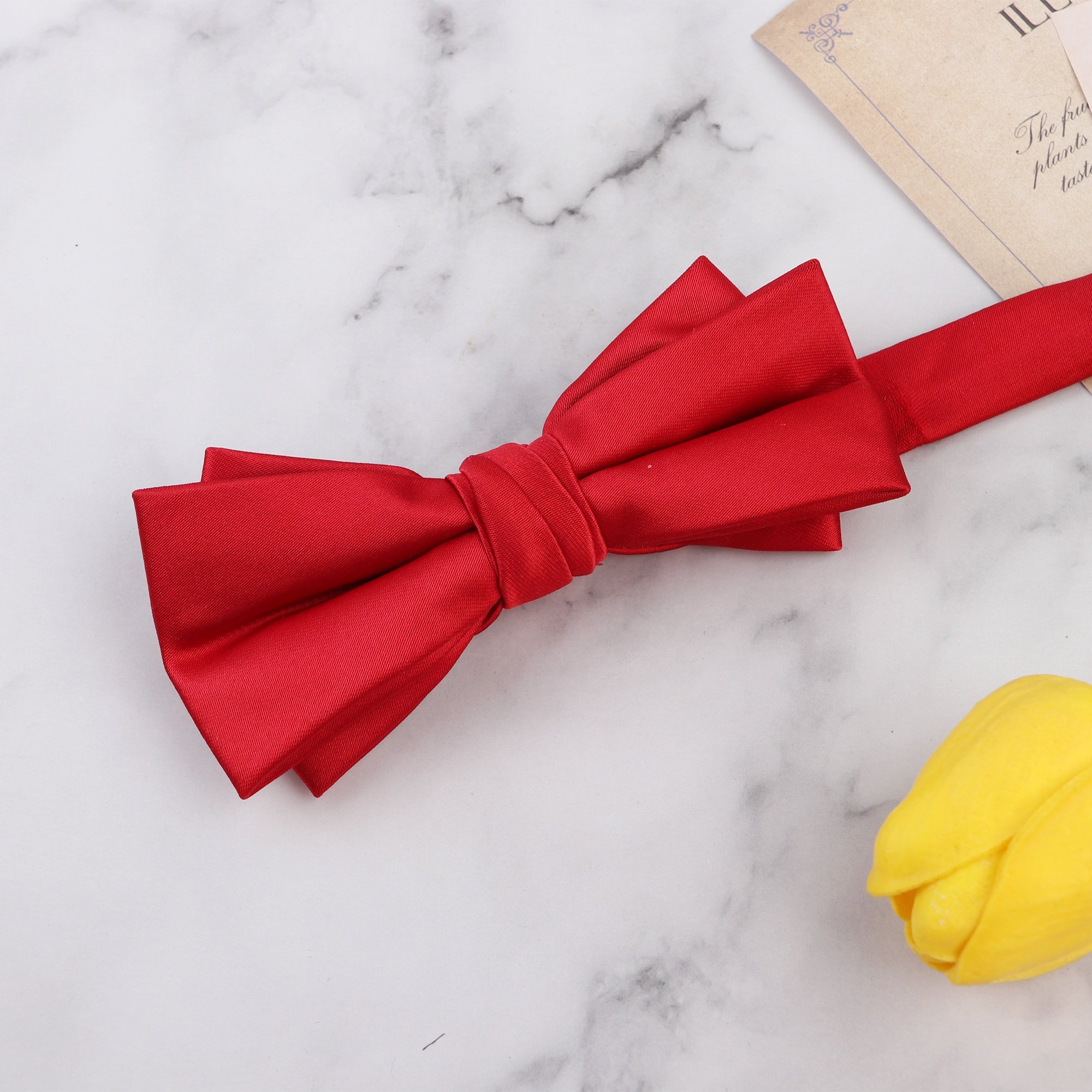 2024 new red blue bow tie wholesale fashion design beautiful bow ties for men handmade casual party bowties 21 colors stock
