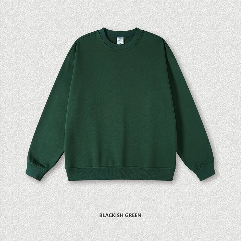 440 GSM French Terry Oversized Heavy Weight Custom Logo Sweatshirt Unisex High Quality Sweatshirt