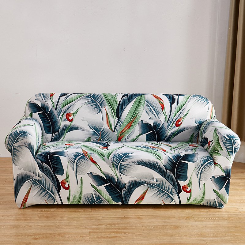 copridivano wholesale price elastic non slip with belt tie embossed jacquard fitted sofa covers stretch sofa cover