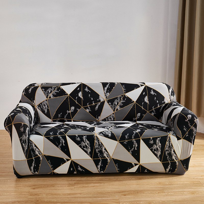 copridivano wholesale price elastic non slip with belt tie embossed jacquard fitted sofa covers stretch sofa cover