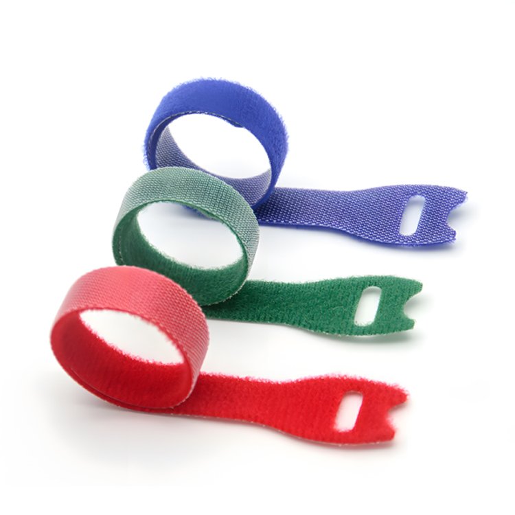OEM Reusable Color Nylon Straight Cable Tie T-shaped Cord Winder Hook Loop Wire Management Tool