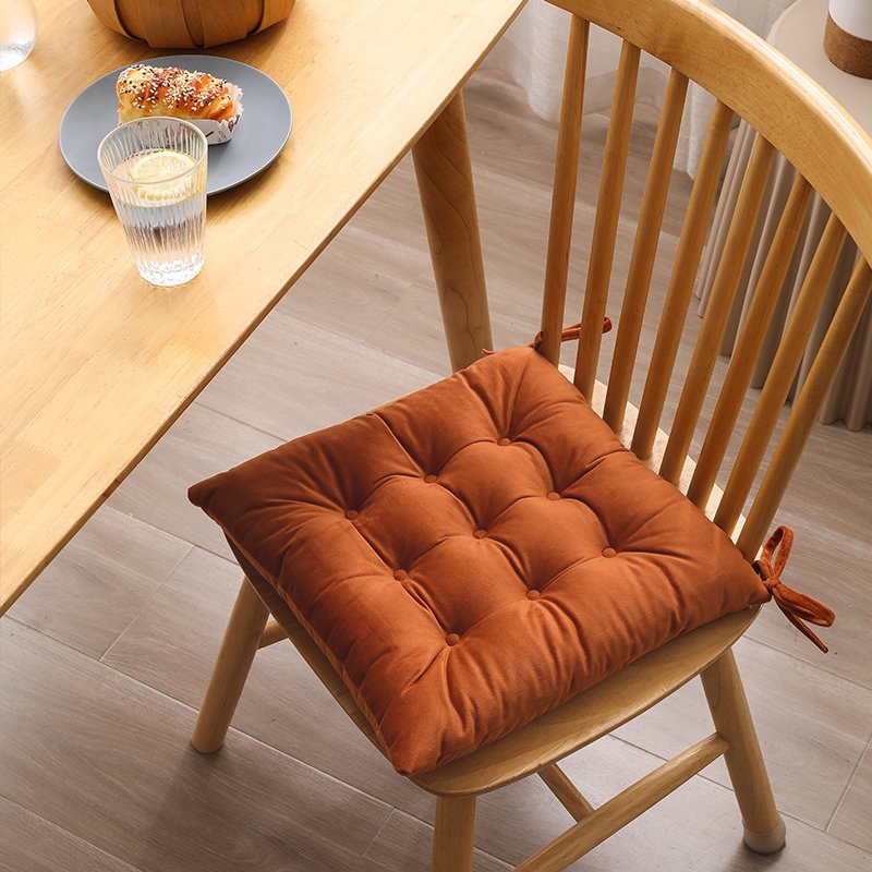 Hot sale squared garden sofa seat pad outdoor indoor chair cushion 40*40cm seat cushion 40x45 red