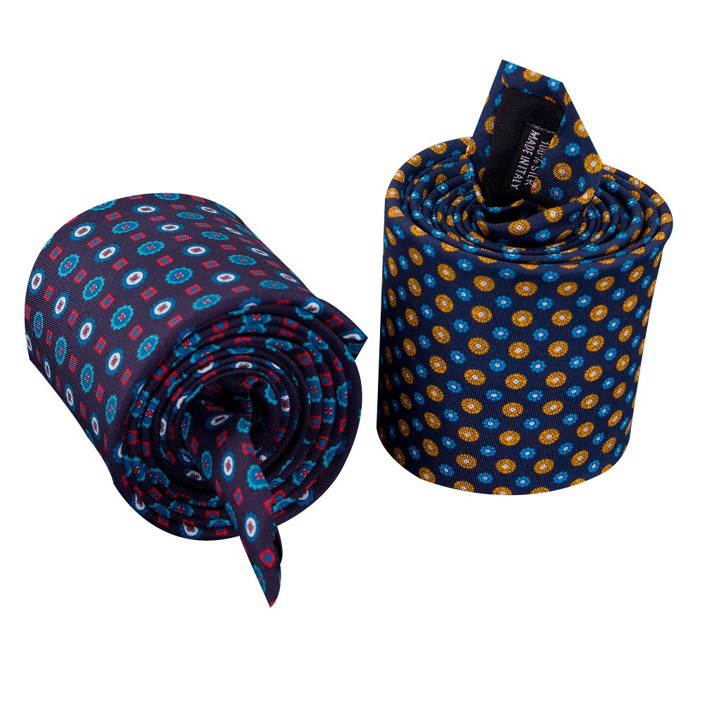 Manxiang Shengzhou Jacquard Woven Handsome Neckwear Men Silk Tie Sets