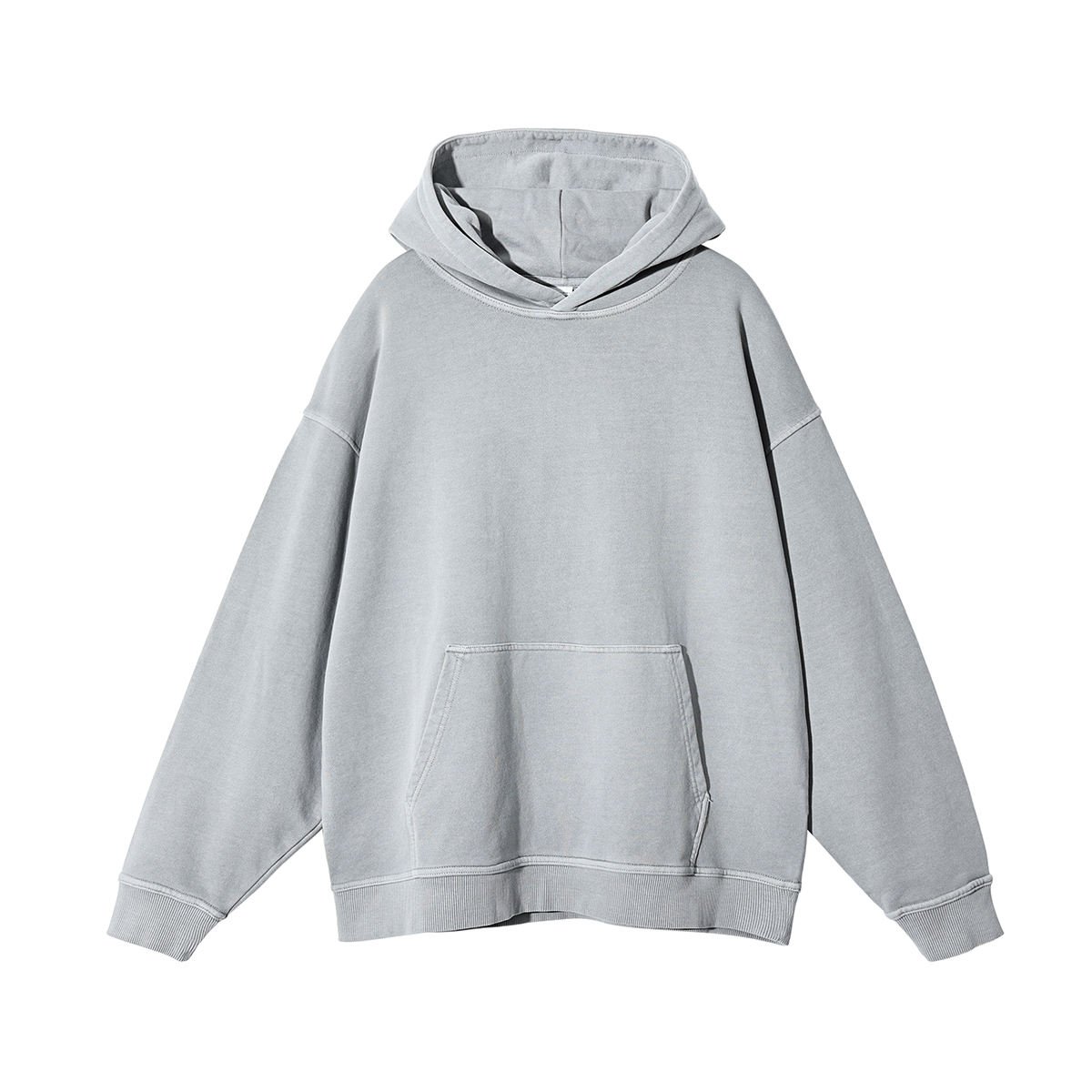 High Quality French Terry 500gsm Oversized Hoodie Custom Hoodies Unisex Cropped Hoodie Men Printing Embroidery